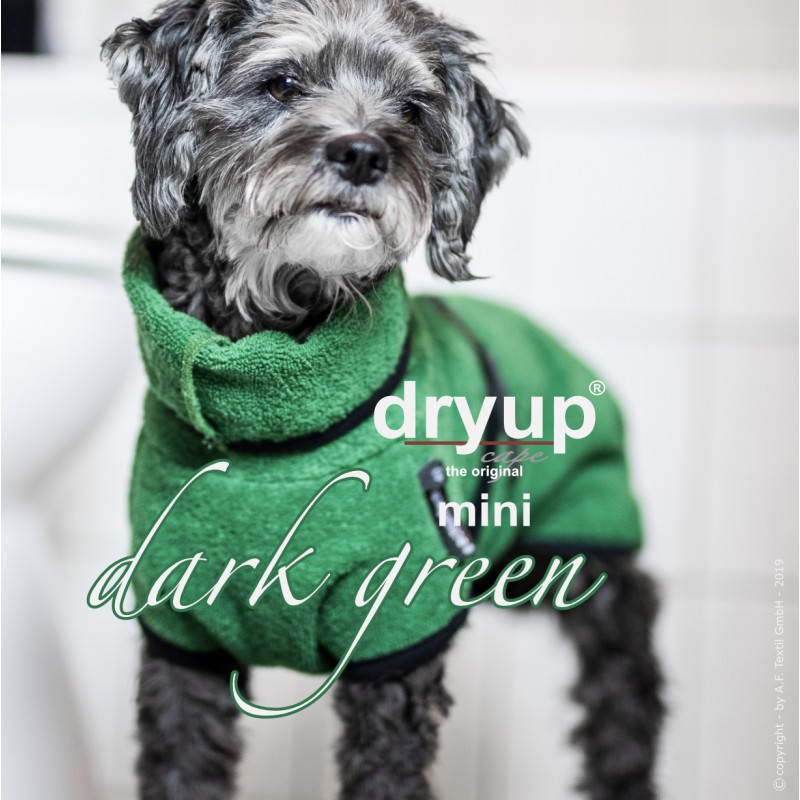 DryUp Cape Mini - dunkelgrün 30cm - Bademantel