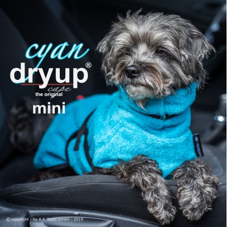 DryUp Cape Mini - cyan 40cm - Bademantel