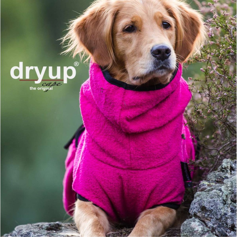 DryUp Cape Standard - pink M (60cm) - Bademantel