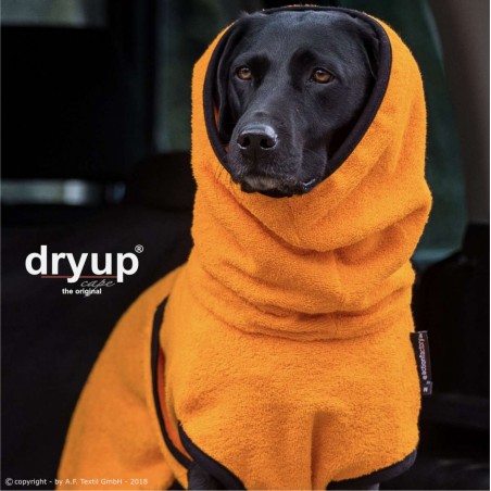 DryUp Cape Standard - clementine XS (48cm) - Bademantel