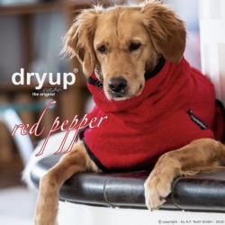 DryUp Cape Standard - red pepper XS (48cm) - Bademantel