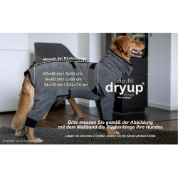 DryUp Cape Standard - dunkelgrün XL (70cm) - Bademantel