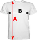 T-Shirt Maße